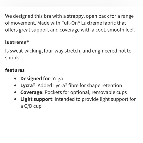 LULULEMON Free To Be Serene Bra size 6 - Picture 10 of 10